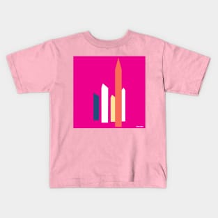 kitsch satellite towers of barragan Kids T-Shirt